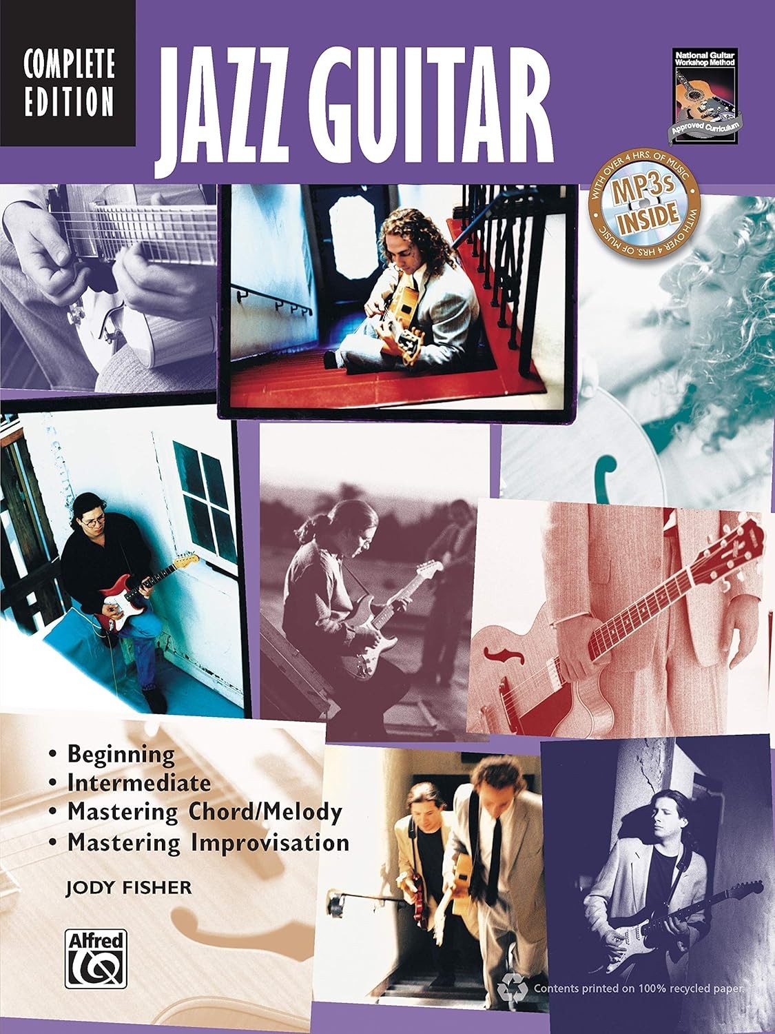 Complete Jazz Guitar Method Complete Edition Book w/CD Jody Fisher
