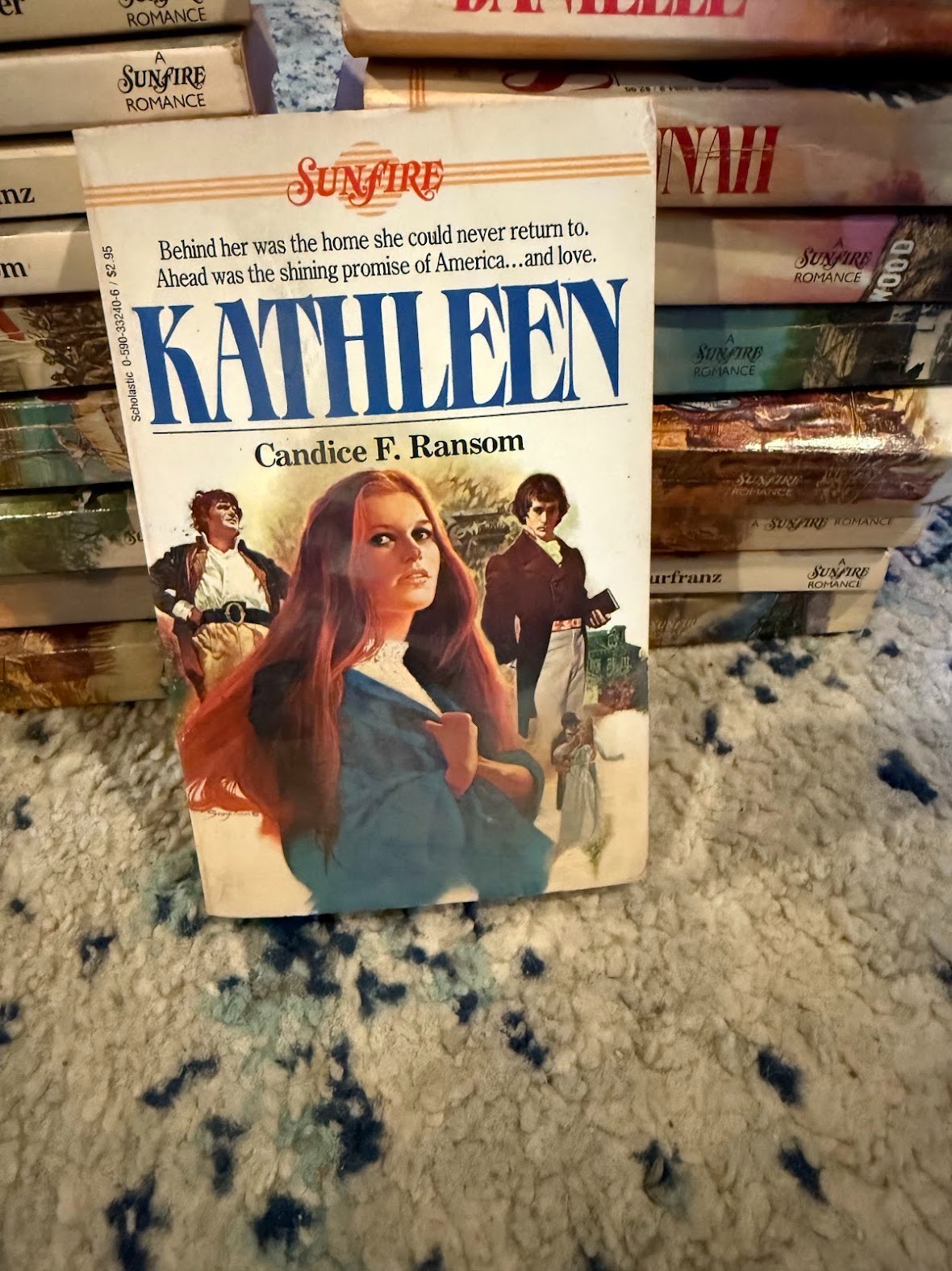 KATHLEEN By Candice F. Ransom SUNFIRE Scholastic Romance Paperback