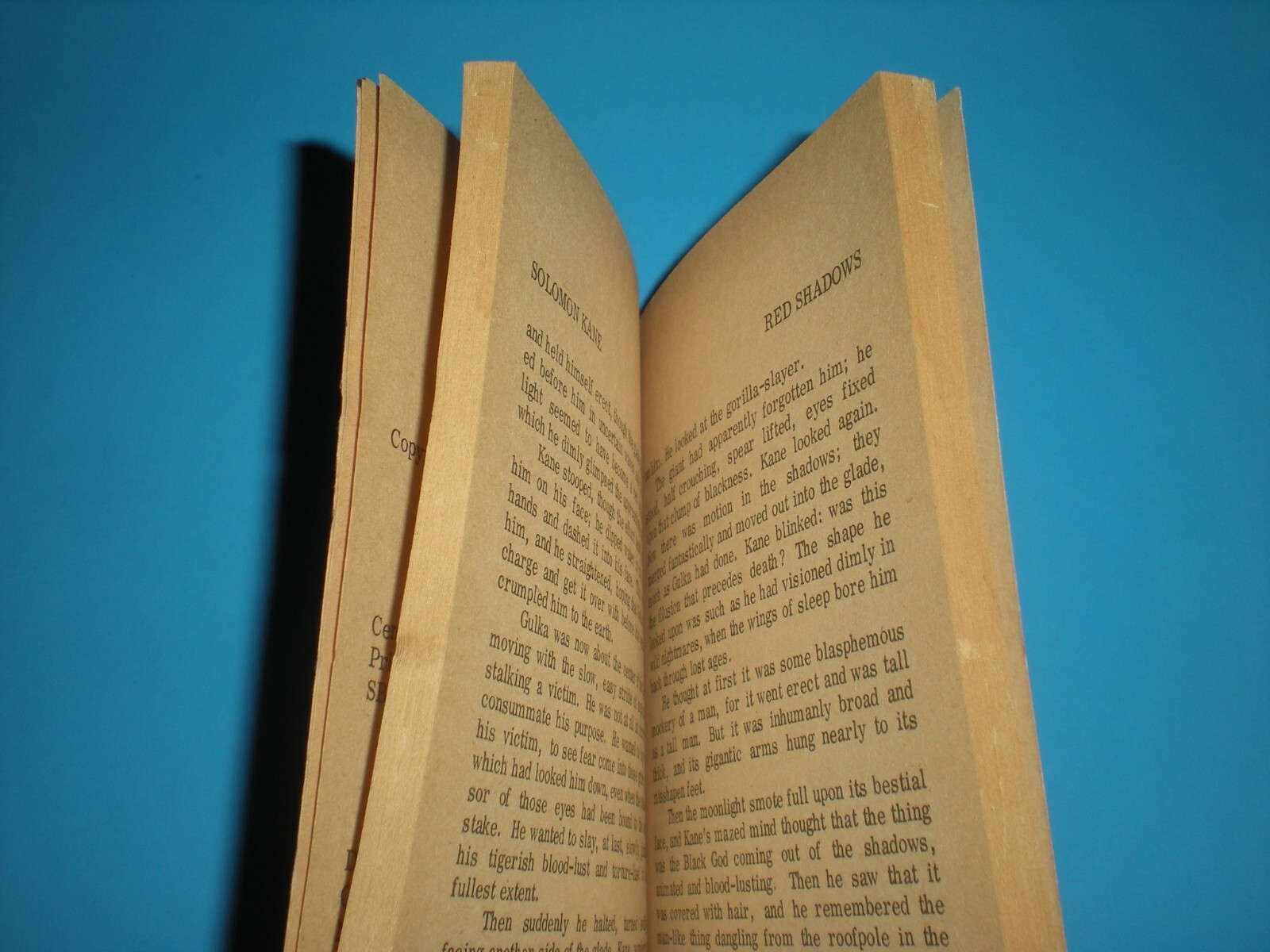 SOLOMON KANE Robert E Howard 1971 Paperback Centaur Press 126 Pages Pre Conan