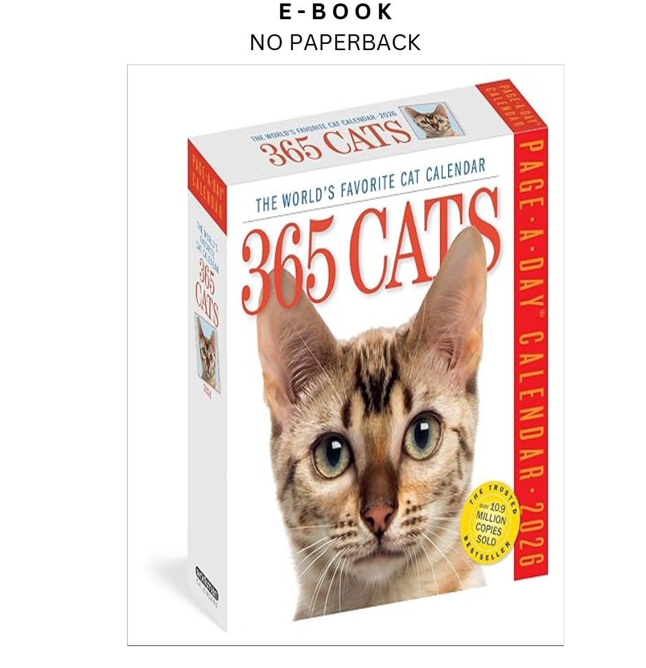 365 Cats Page-A-Day® Calendar 2026: The World’s Favorite , Workman Calendars 202