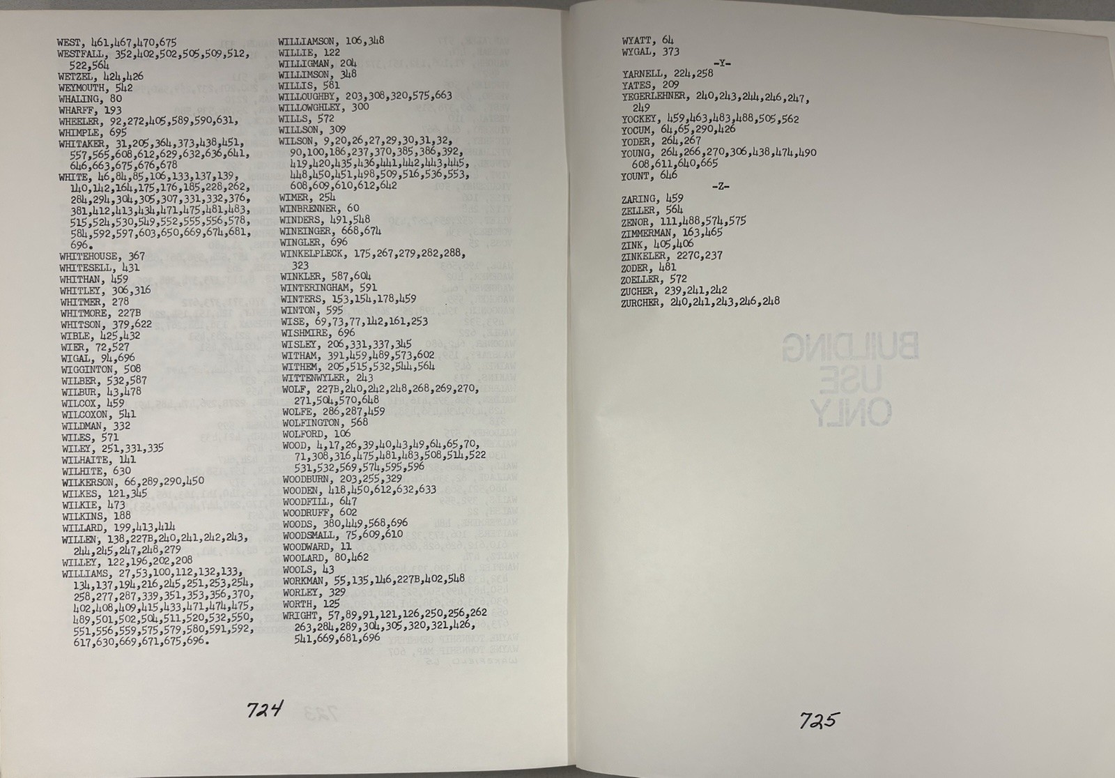 1983 Owen County Indiana Cemetery Listings Genealogy Gosport Spencer – 725 Pages