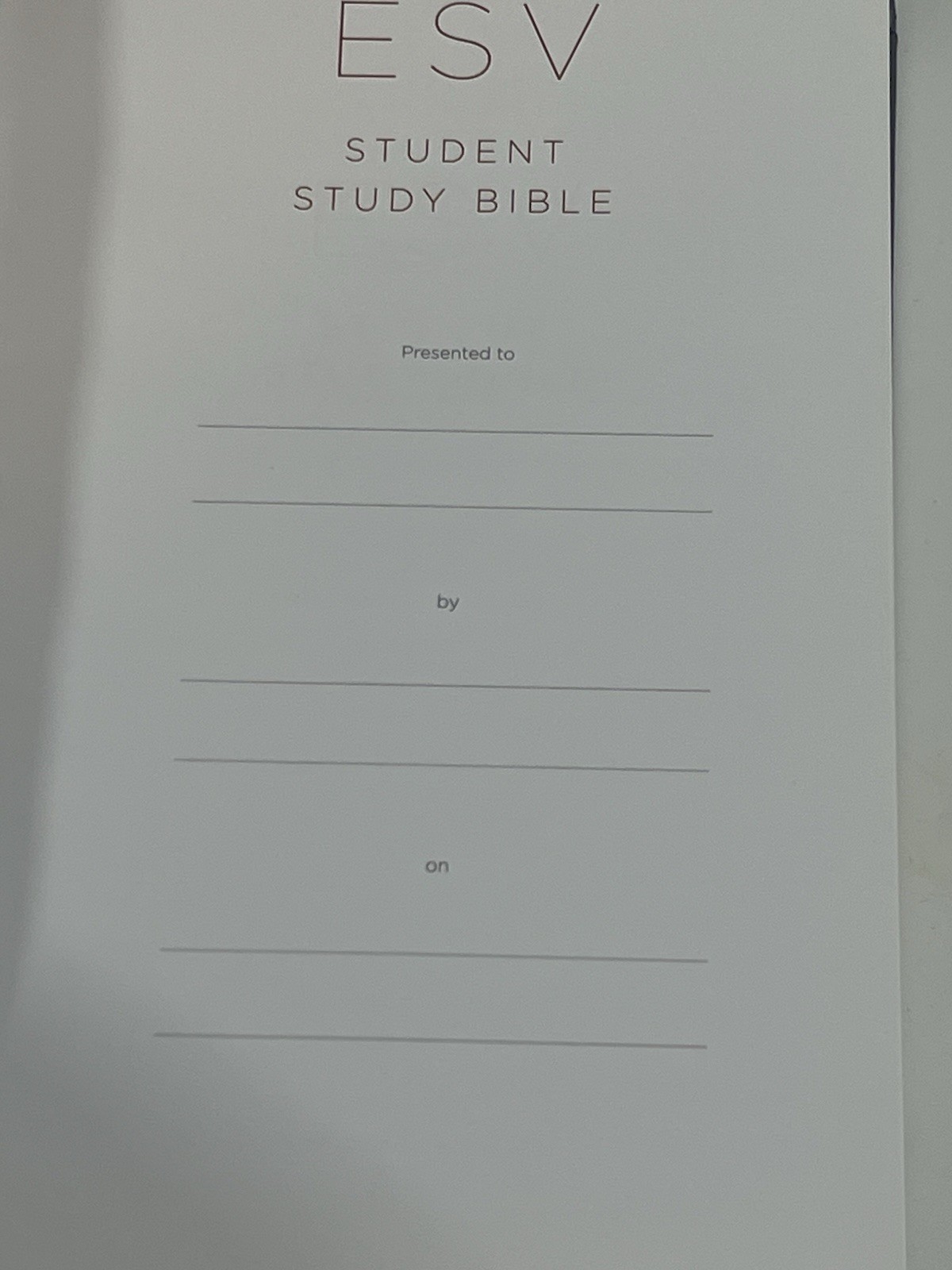 ESV Student Study Bible Hardcover By ESV Bibles by Crossway