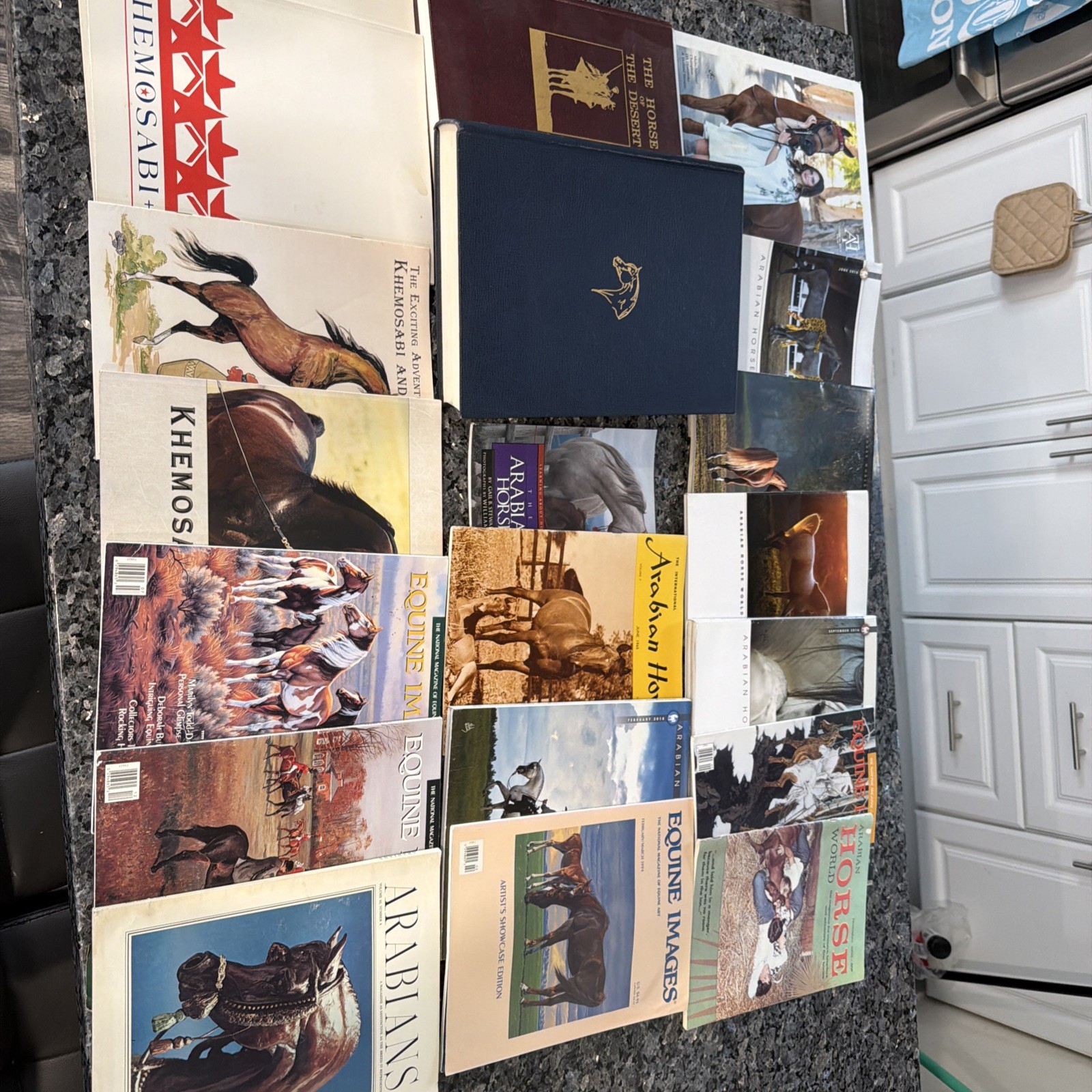 Lot Of Horse Books, Magazines Arabian Horses