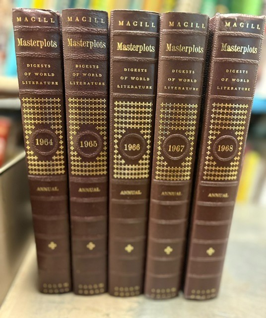 Masterplots Digests of World Literature ~ Complete 15 vol set + 5 Annuals 64-68