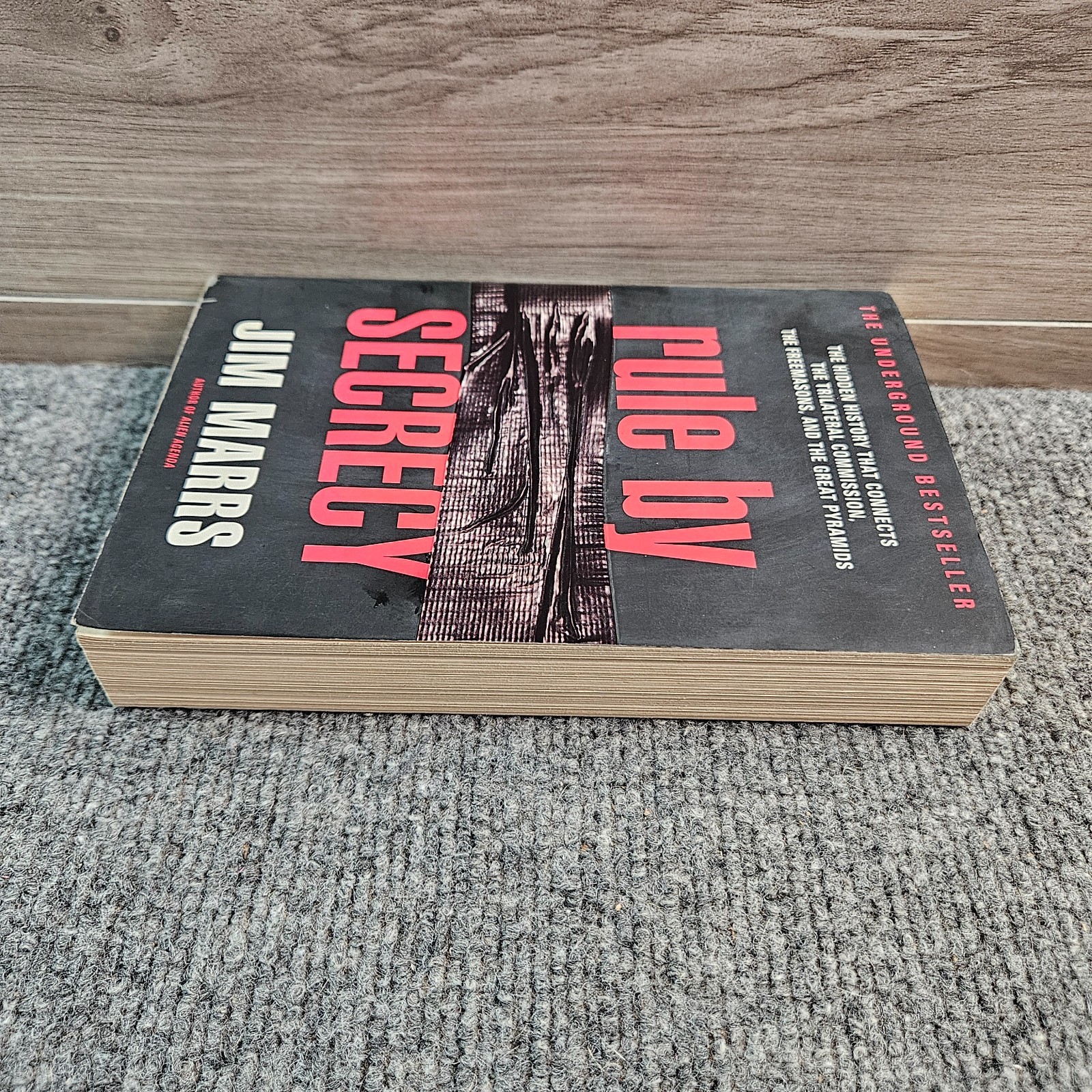 Rule by Secrecy Jim Marrs Hidden History Freemasons Illuminati PB