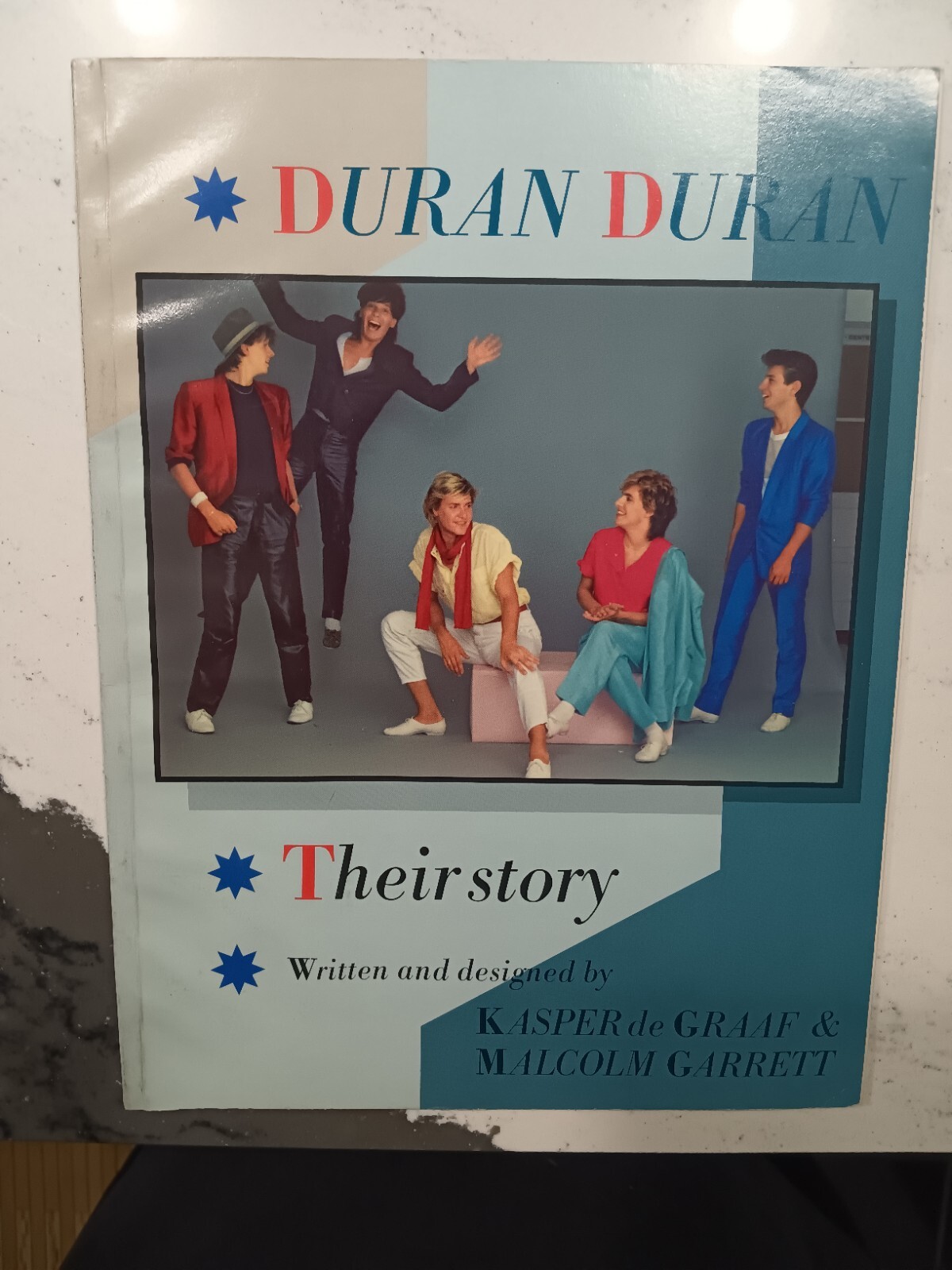 1982 Duran Duran Their Story 32 Page Book Kasper de Graff Malcolm Garrett T300
