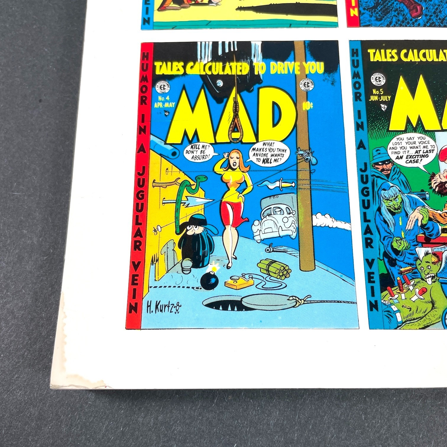 MAD The Complete First Six Issues of MAD Magazine Russ Cochran Paperback 1985