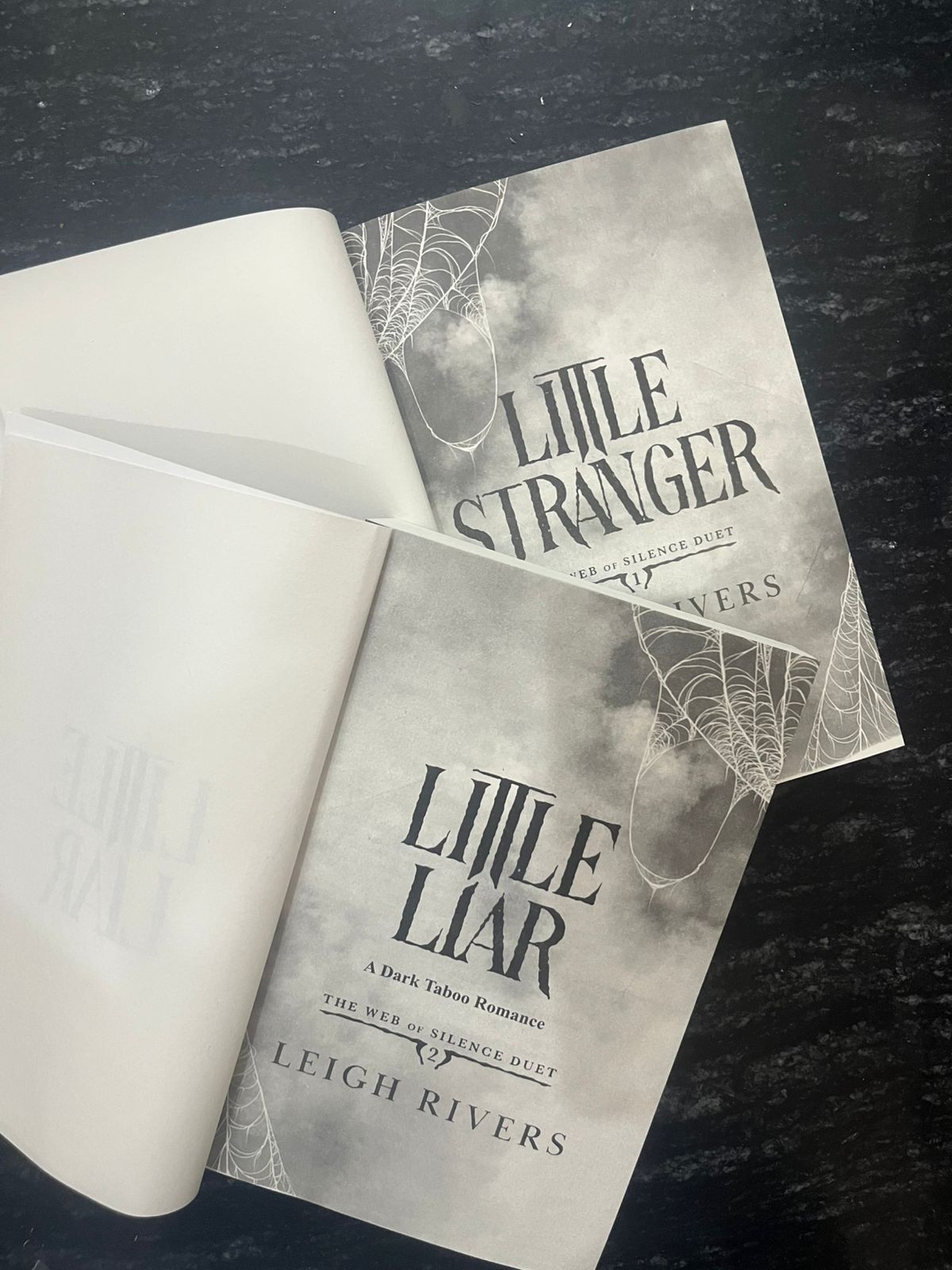 2 Books set Little Stranger and Little Liar by Leigh paperback FREE SHIPP