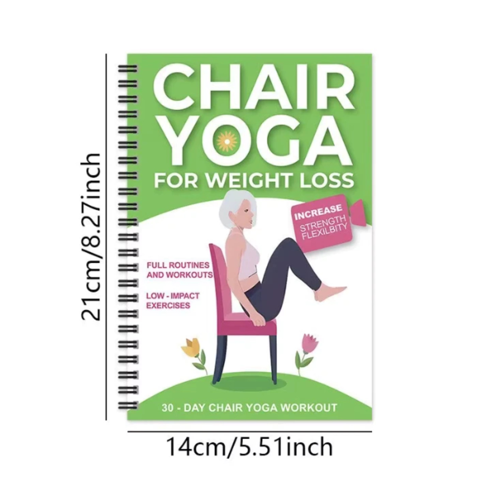 Chair Yoga for Weight Loss – 50+ Low‑Impact Exercises for Seniors & Adults