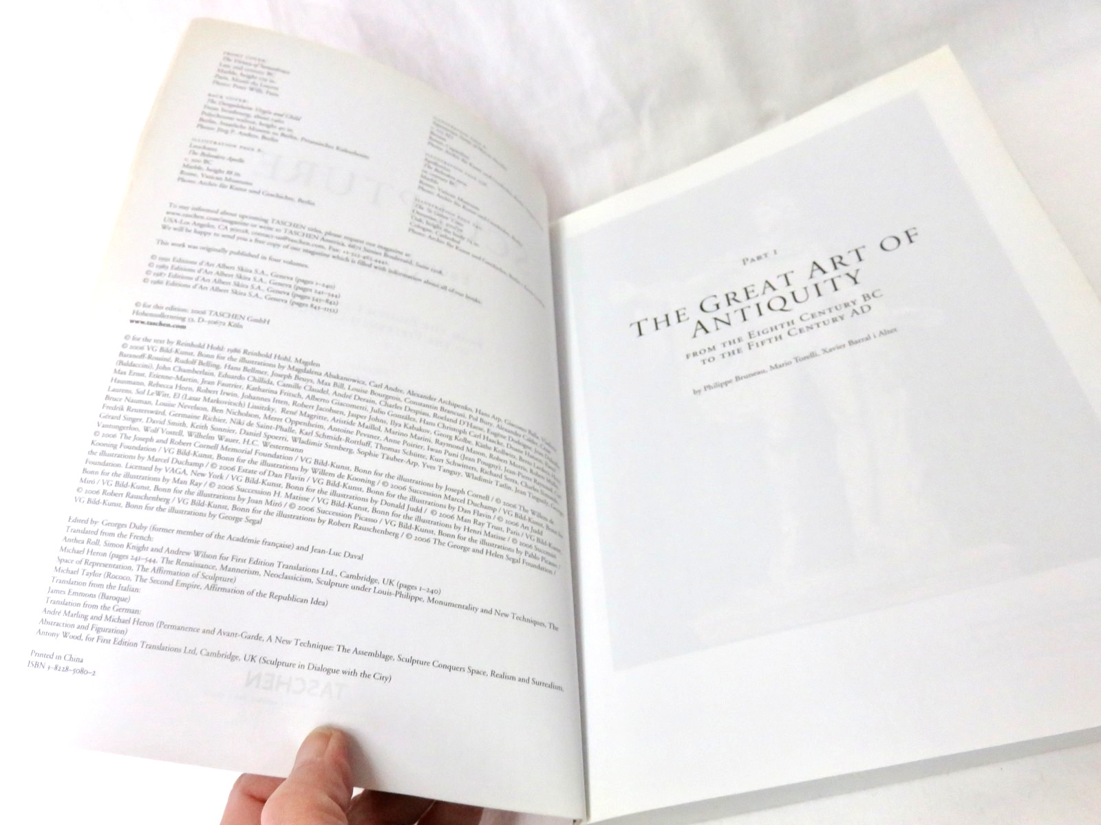 Sculpture – From Antiquity to the Middle Ages – Taschen Volume 1 – 544 pages