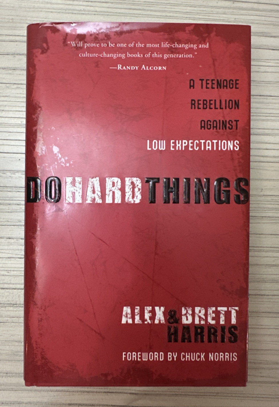 ALEX & BRETT HARRIS Do Hard Things Book 2X SIGNED 1ST EDITION Hardcover 2008