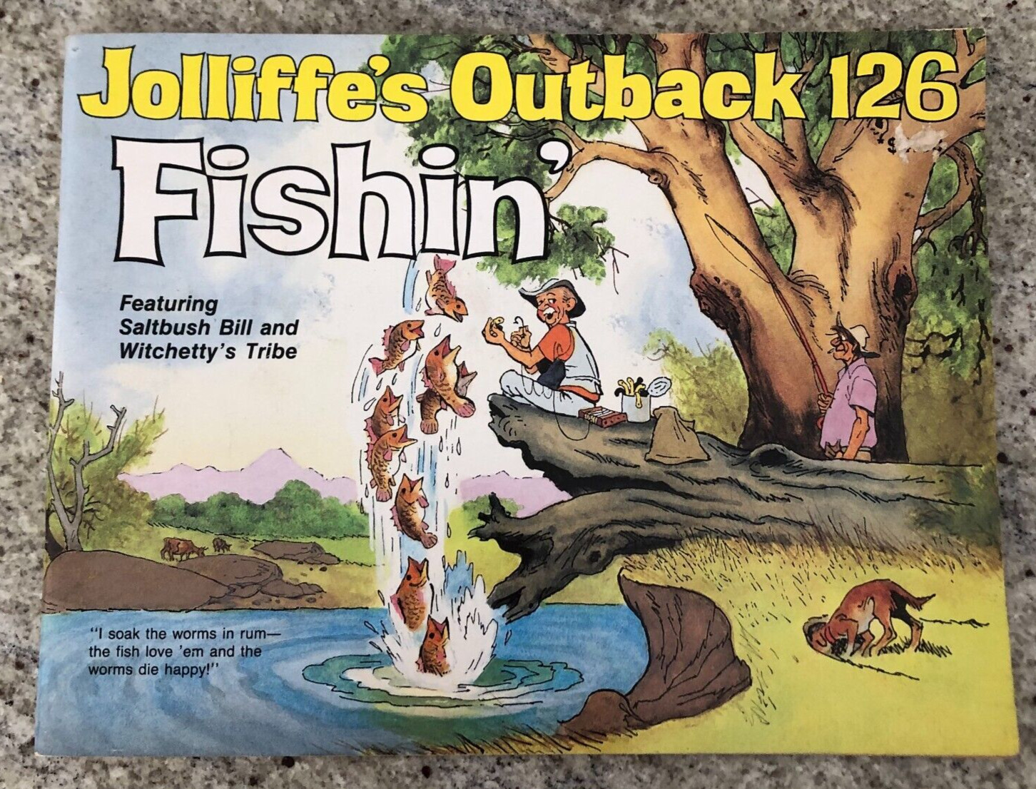 JOLLIFFE’S OUTBACK 126 CARTOONS & AUSTRALIANA -1991- 84pg 27x 21cm AS PICTURED
