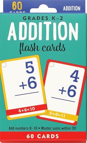 Addition Flash Cards 60 cards – GOOD