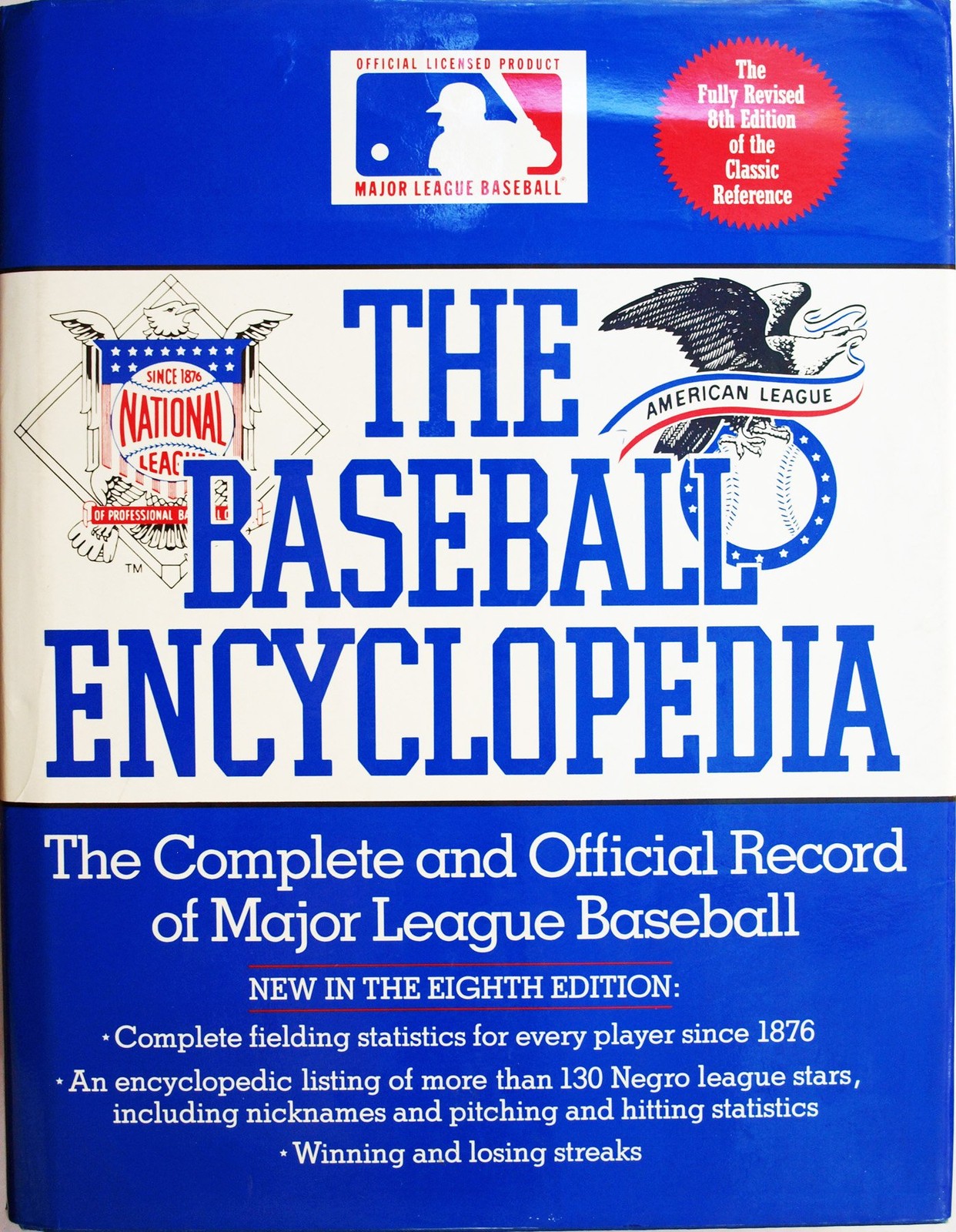 The Baseball Encyclopedia: The Complete and Official Record of Major League …