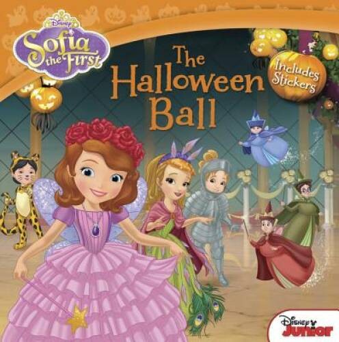 Sofia the First The Halloween Ball: Includes Stickers – Paperback – ACCEPTABLE
