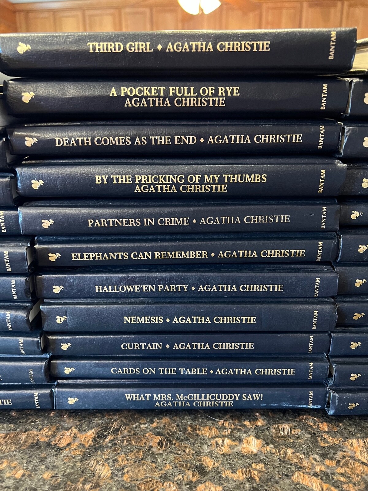AGATHA CHRISTIE, MYSTERY COLLECTION, HARDCOVER, CHOOSE BOOKS FROM DROP DOWN MENU