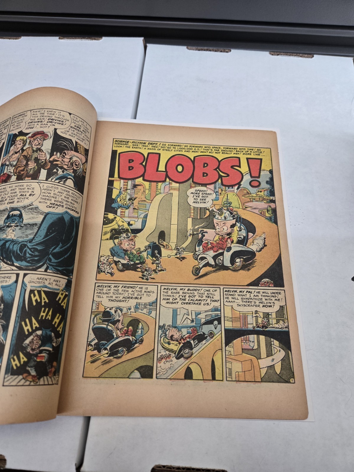 MAD Magazine #1 OCT-NOV 1952 EC COMICS TALES CALCULATED TO DRIVE YOU MAD COMIC’S