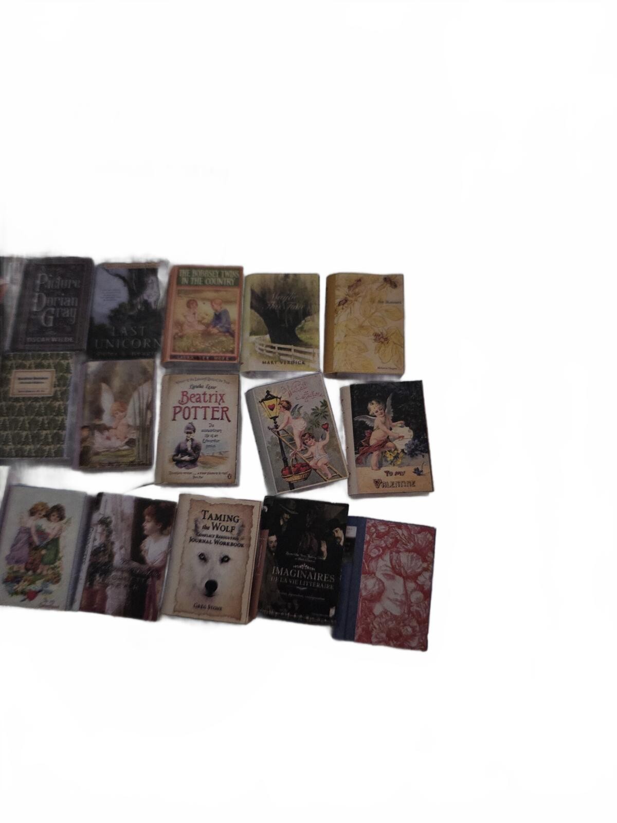 96 Miniature Book Collection 1:12 Scale Stephen King + Harry Potter & Much More