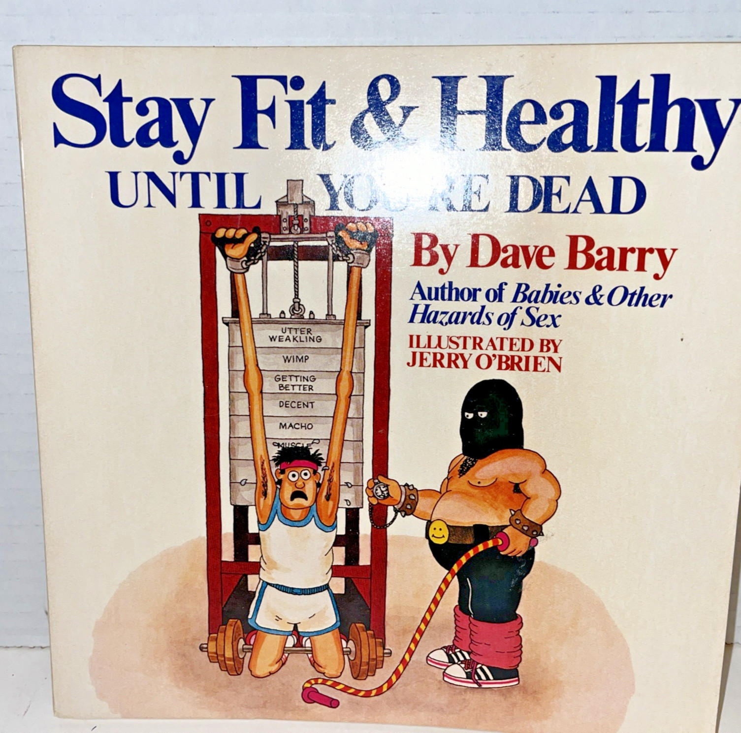 Signed Dave Barry Babies & Other Hazards 1984 Collection Of Humor Essays Comedy