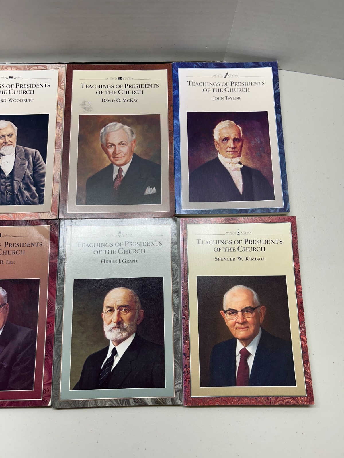 Teachings of Presidents of the Church Books Lot of 8 Mixed Set