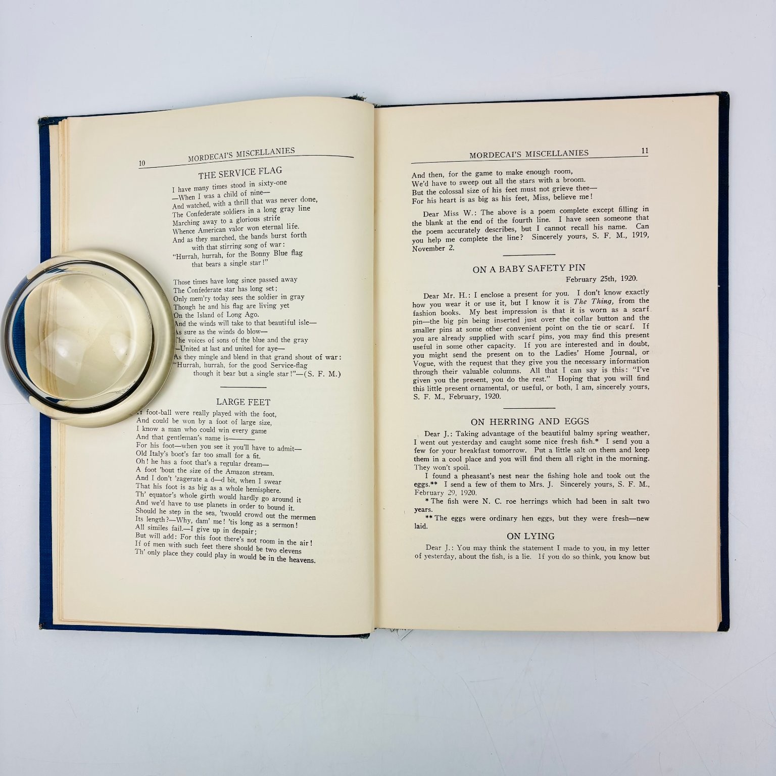 1931 Mordecai’s Miscellanies Duke Law Founding Dean SIGNED Association Copy