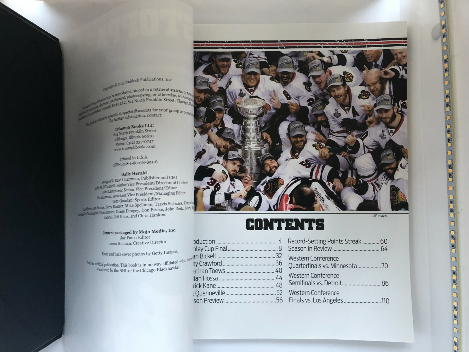 Blackhawks Stanley Cups—6 Commemorative Issues + Tales from the Locker Room
