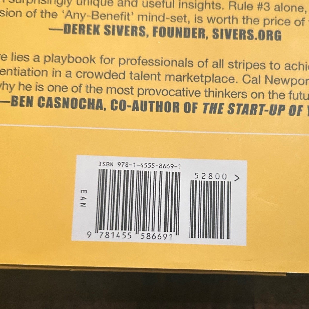 Deep Work Grand Central Publishing Hardcover Cal Newport Productivity Self-Help