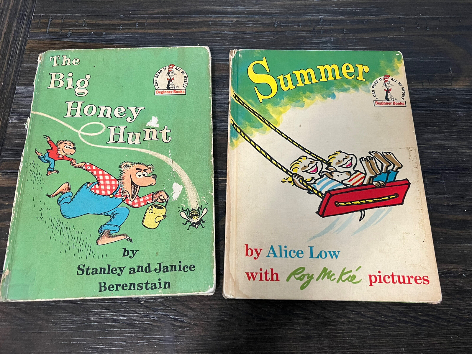 Lot Of 11 Vintage Dr Seuss Hardcover Books Multiple Titles & Authors Rare