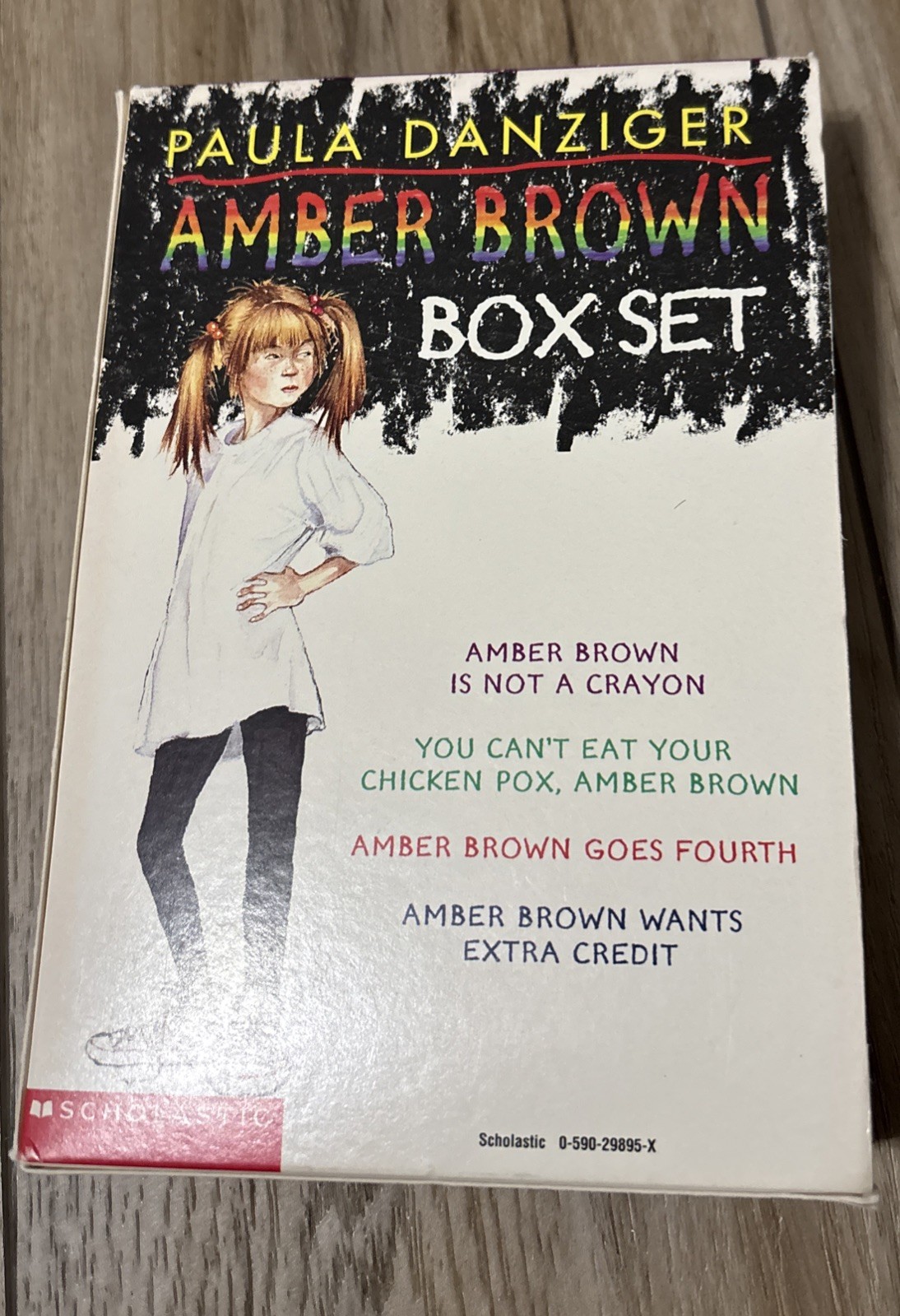 Amber Brown Box Set – 4 Books – Scholastic – Paperback – Paula Danziger