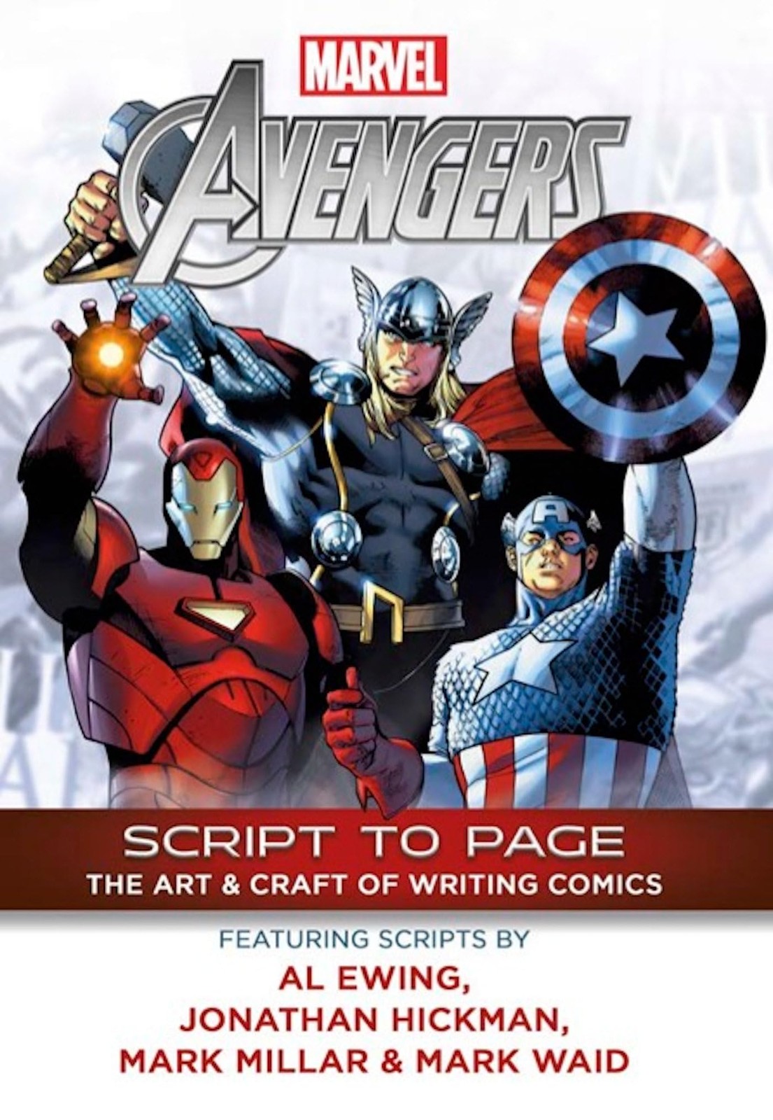 Marvel’s Avengers – Script To Page, Titan Books, Excellent Book