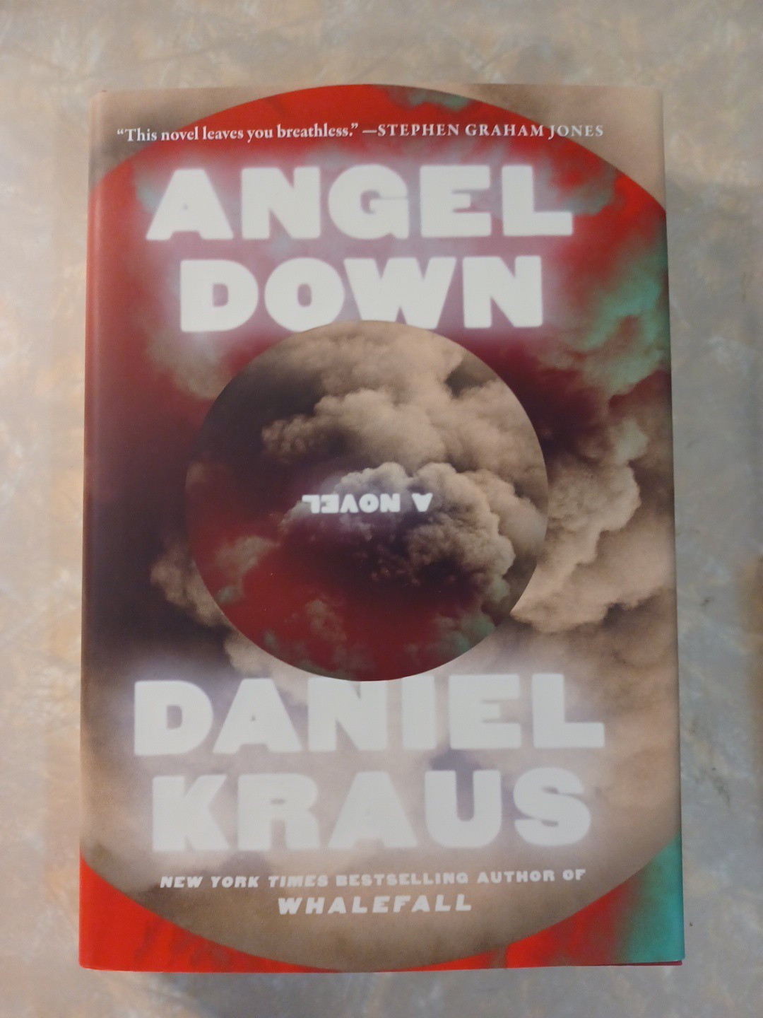 Angel Down – Daniel Kraus HCDJ 1st Edition/1st Printing Pulitzer Prize Winner