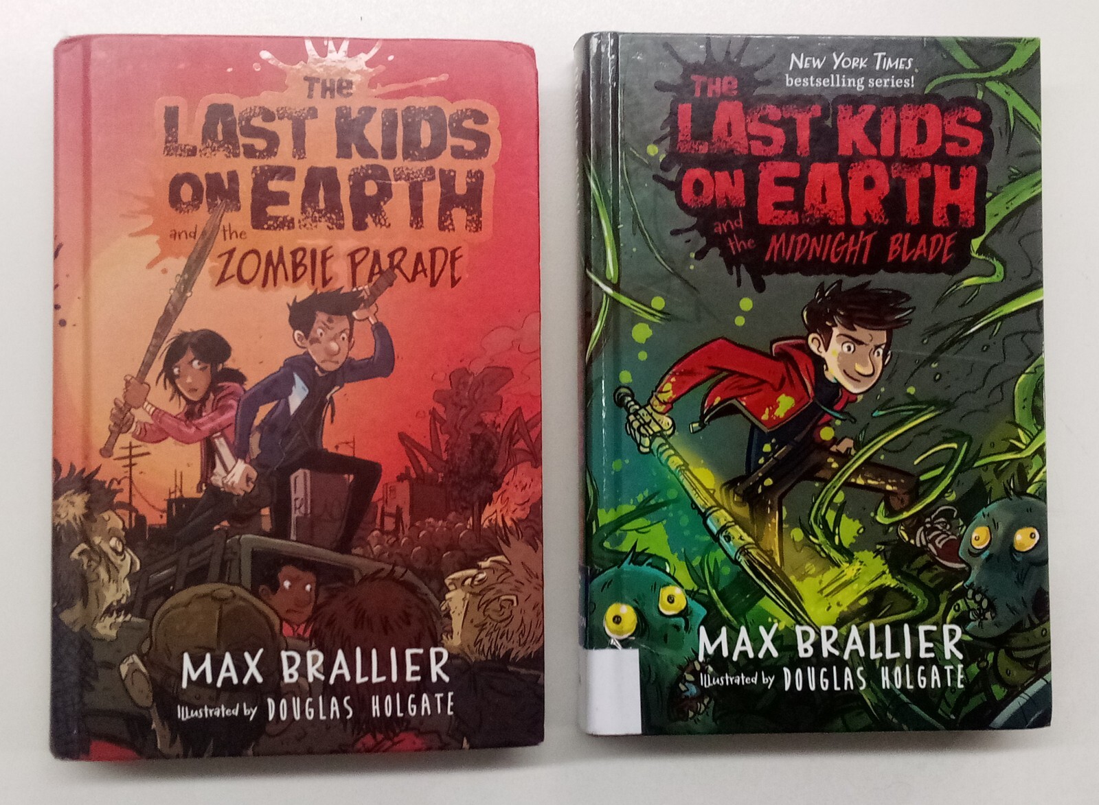 Lot Of 2 Last Kids on Earth Books Max Brallier Douglas Holgate D