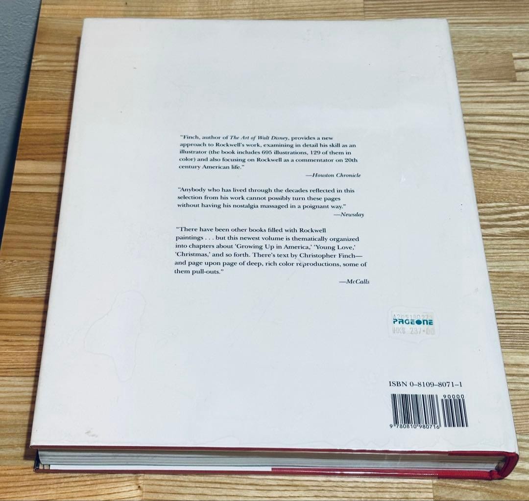 Norman Rockwell’s America Art Book 13.4×10.3in Large Format Like