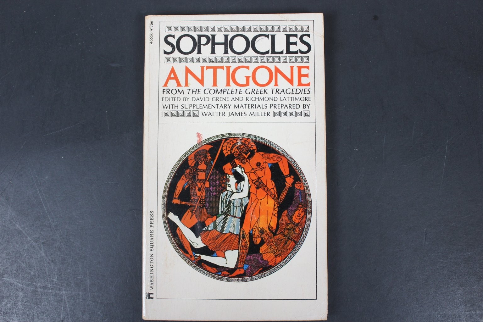 Antigone Sophocles 1970 Washington Square Press Greek Tragedy Drama PB