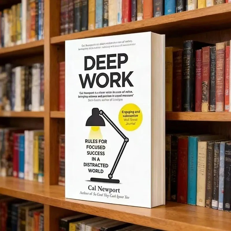 Deep Work By Cal Newport Rules For Focused Success in a Distracted World Novel