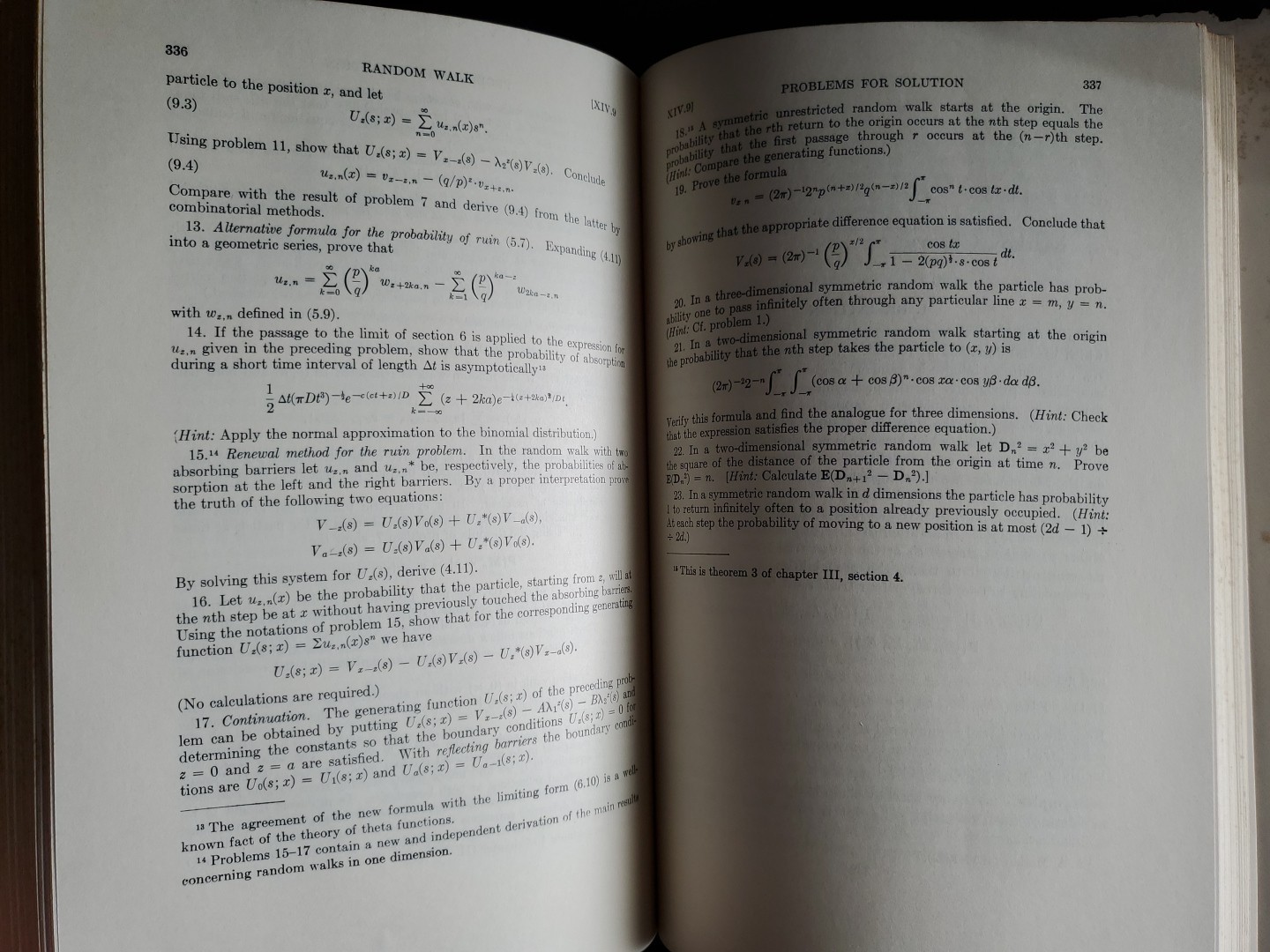 Feller Introduction to Probability Theory Vol 1 2nd Ed 1965 Wiley HC