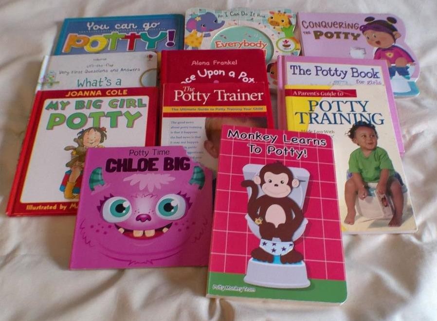 HUGE set of 11 Potty Training for Girls books
