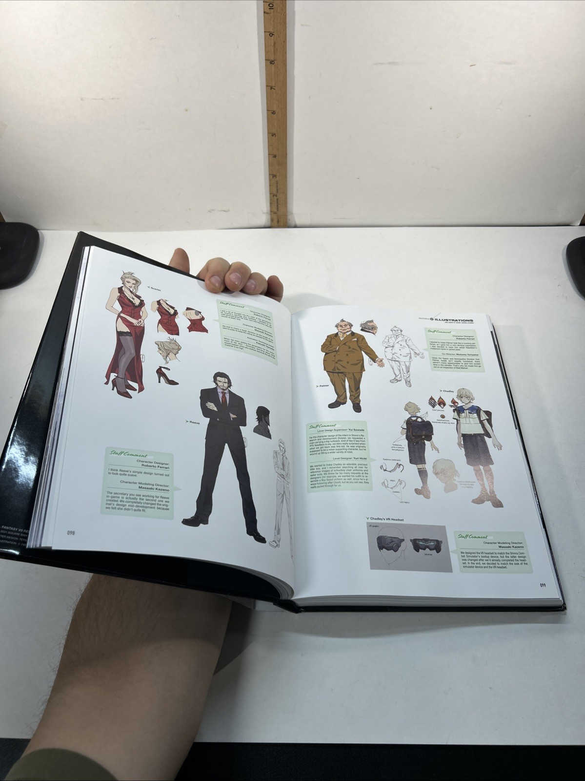Final Fantasy VII Remake: Material – Hardcover Square Enix; Studio Guide