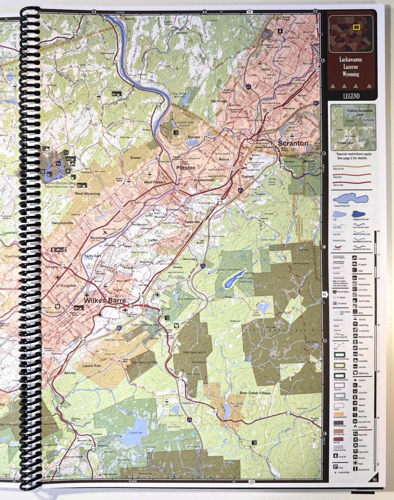 Eastern Pennsylvania All Outdoors Atlas & Field Guide
