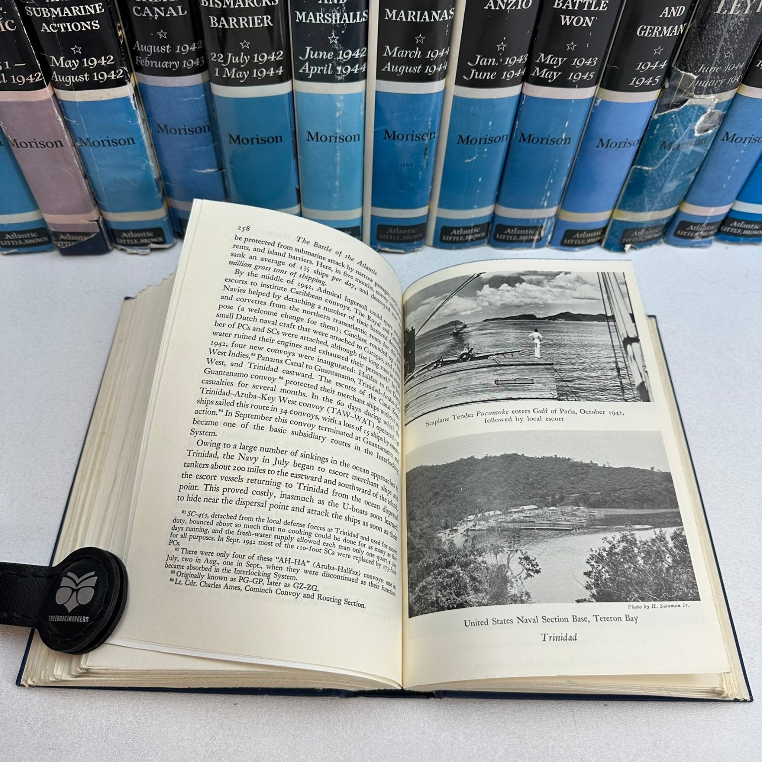History US Naval Operations WWII Morison Complete 15 Vol Atlantic Little Brown