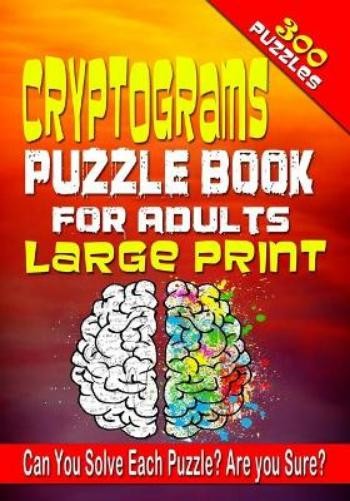 Jenifer Thorson Cryptograms Puzzle Book for Adults LARGE PRINT (Paperback)