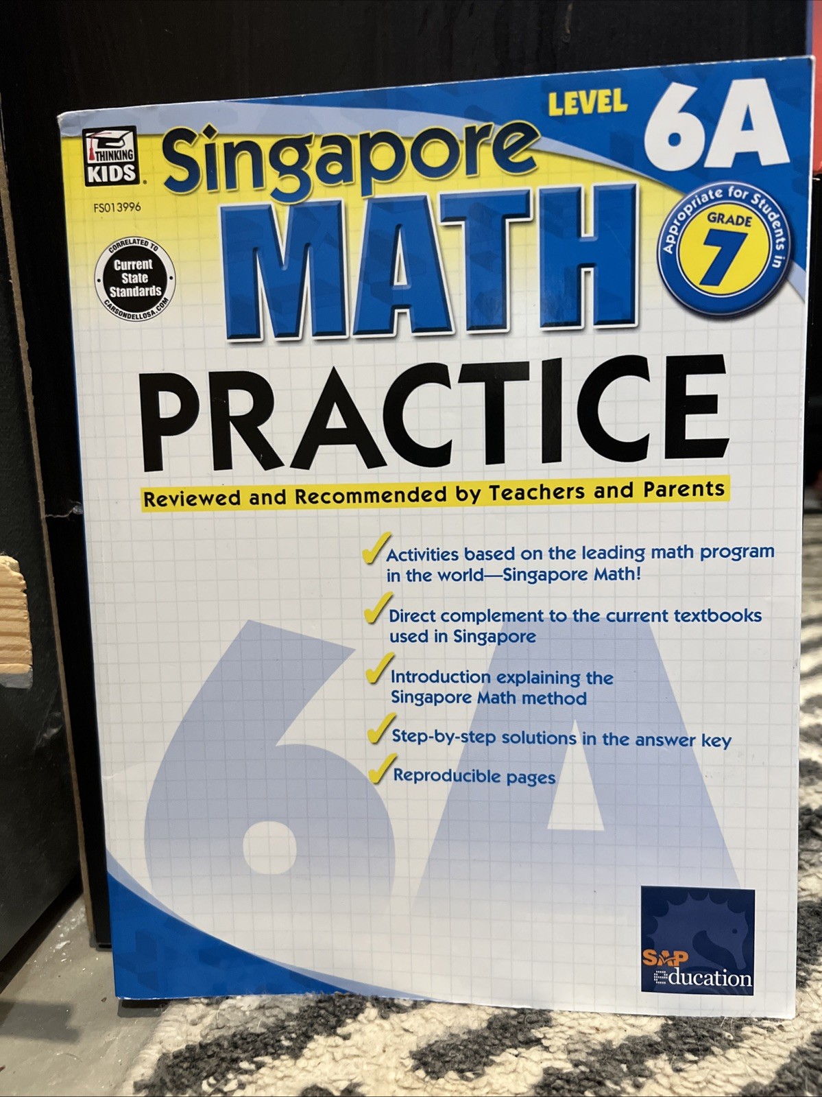 Math Practice, Grade 7 : Reviewed and Recommended by Teachers and Parents by…