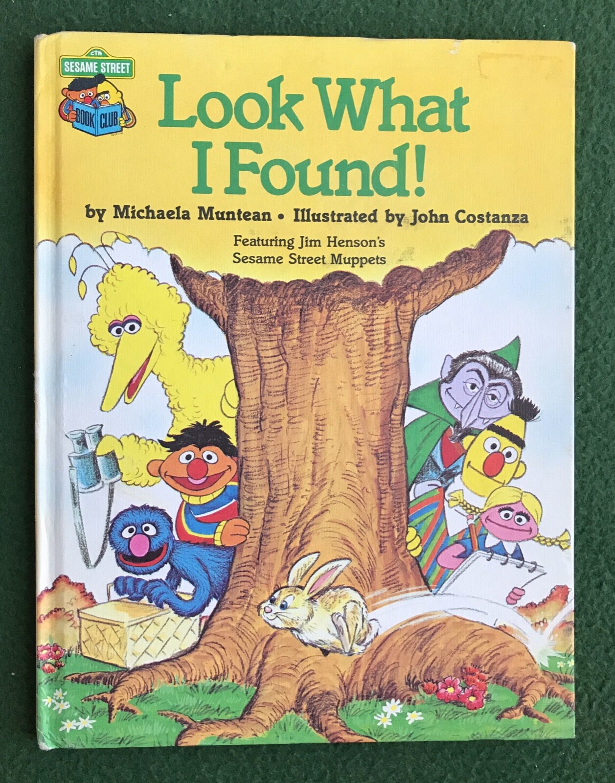 Sesame Street Look What I Found PBS CTW 1981 muppets Henson Golden Books