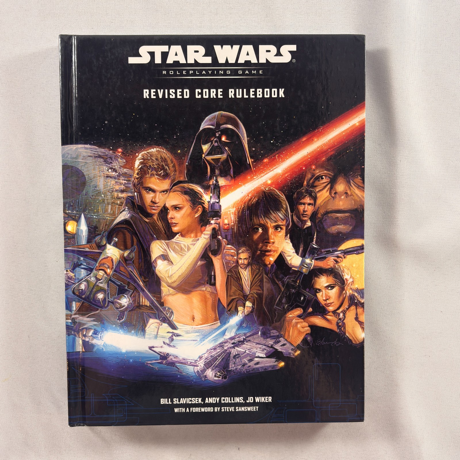 Star Wars Roleplaying Game Revised Core Rulebook Wizards of the Coast VG HC rpg