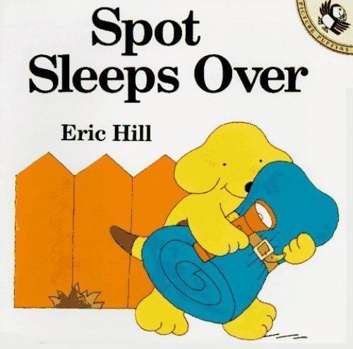 Spot Sleeps over – 9780140553017, paperback, Eric Hill