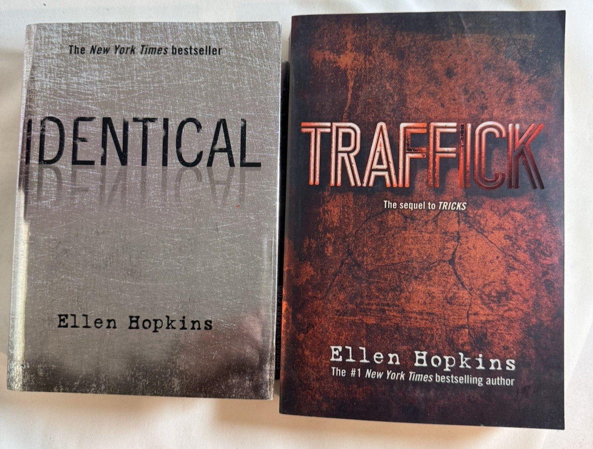 Lot of 10 Ellen Hopkins HC PB Mixed Books – Tricks Perfect Fallout Glass Rumble