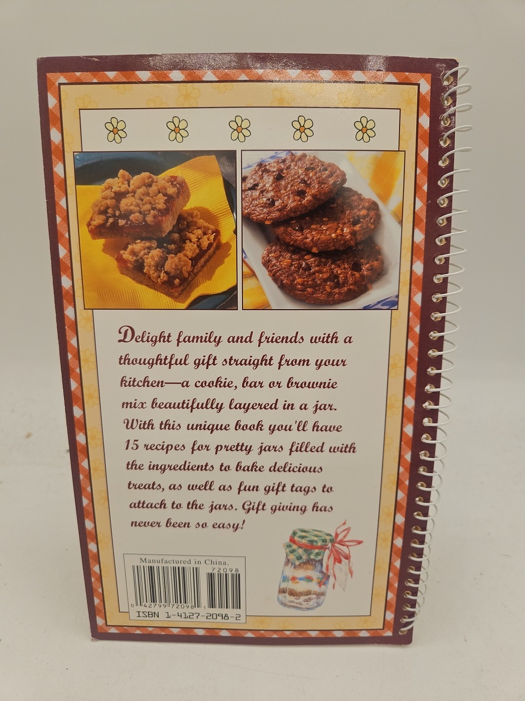 Gifts from a Jar Cookbooks Set of 3 Cookies Muffins Soups Chilis Spiral VG A3