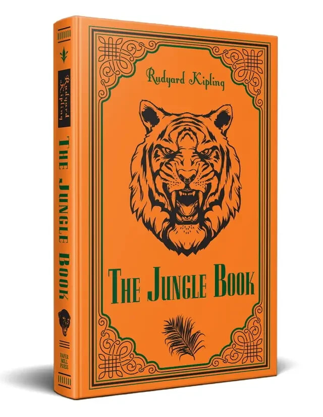 THE JUNGLE BOOK by Rudyard Kipling Faux Leather Flexi Bound Book Classics Gift