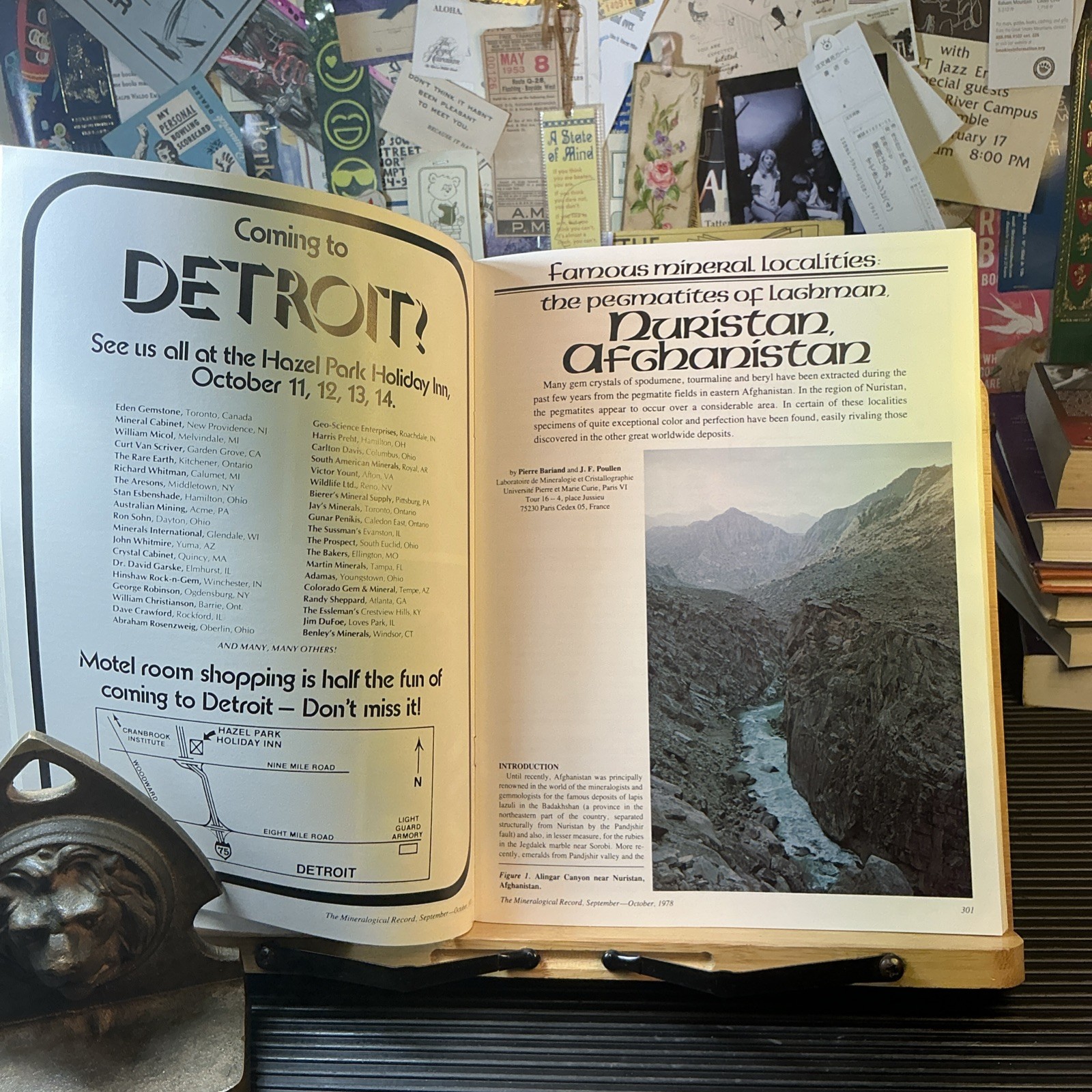 The Mineralogical Record Magazine Vol 9 #5 Sept. – Oct. 1978 Famous Localities ￼