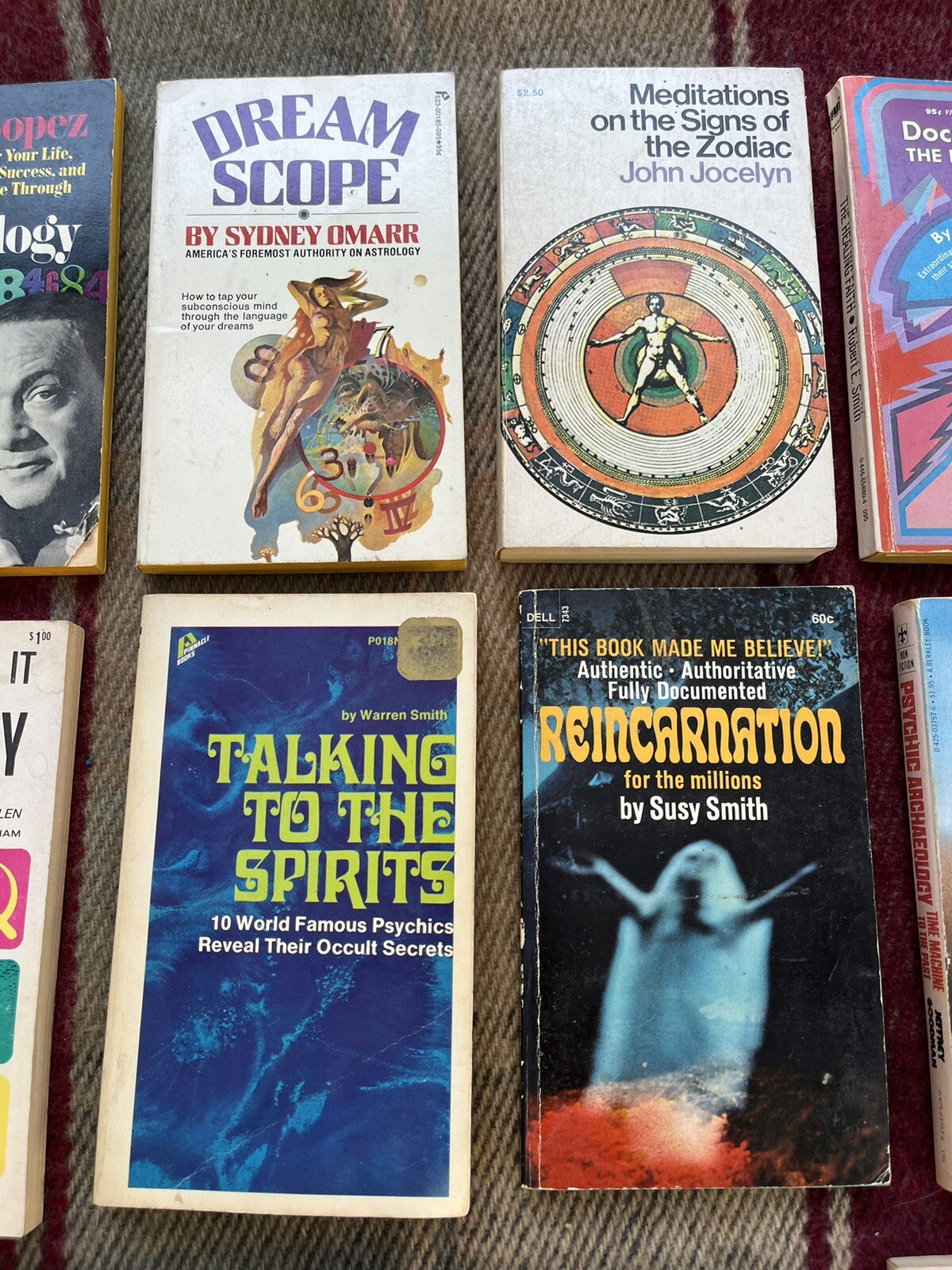 Esp, Psychic Powers, Telepathy, Paranormal Book Lot